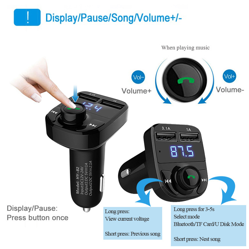 BLUETOOTH UNIVERSAL DUAL PARA AUTO