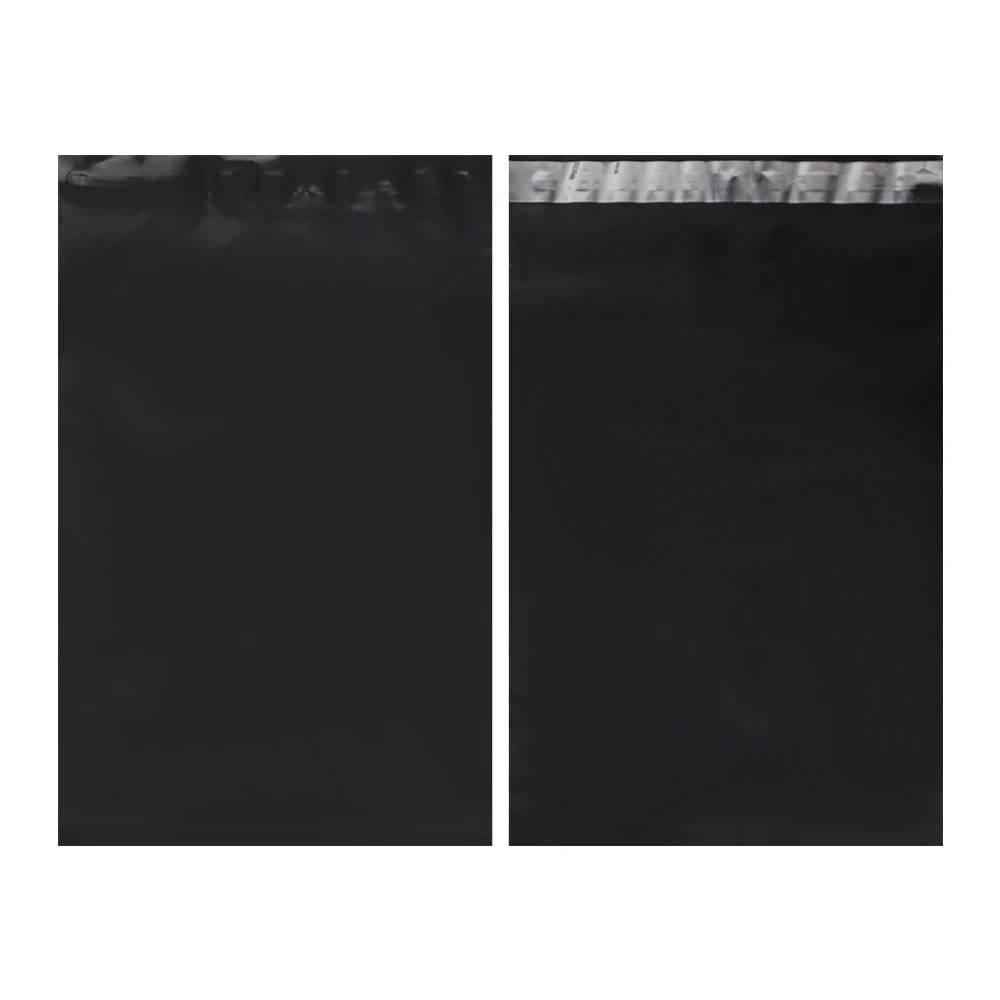 100 BOLSAS NEGRAS IMPERMEABLES PARA ENVÍOS