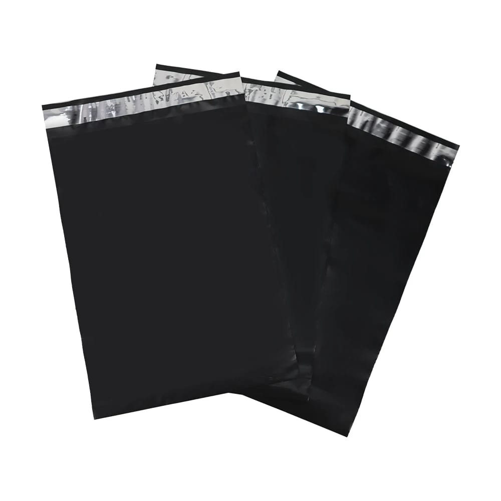 100 BOLSAS NEGRAS IMPERMEABLES PARA ENVÍOS