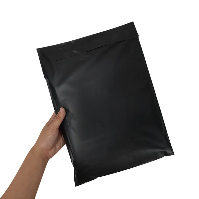 100 BOLSAS NEGRAS IMPERMEABLES PARA ENVÍOS