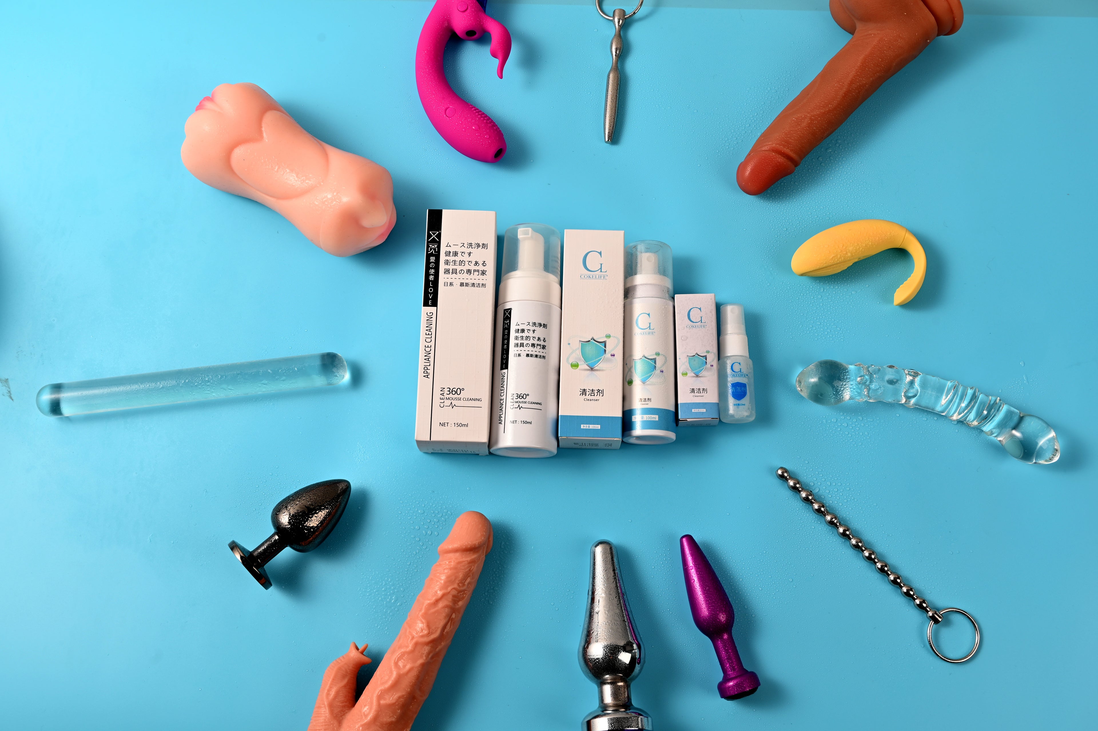 LUBRICANTE PARA LIMPIAR JUGUETES PARA ADULTOS