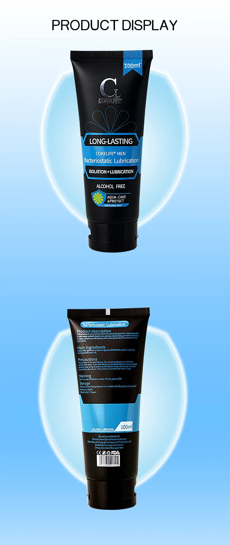 LUBRICANTE PARA PROTECCION ANAL