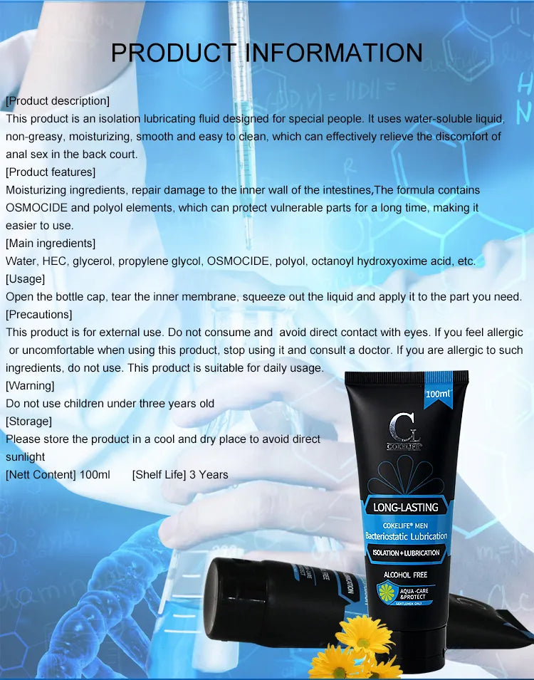 LUBRICANTE PARA PROTECCION ANAL